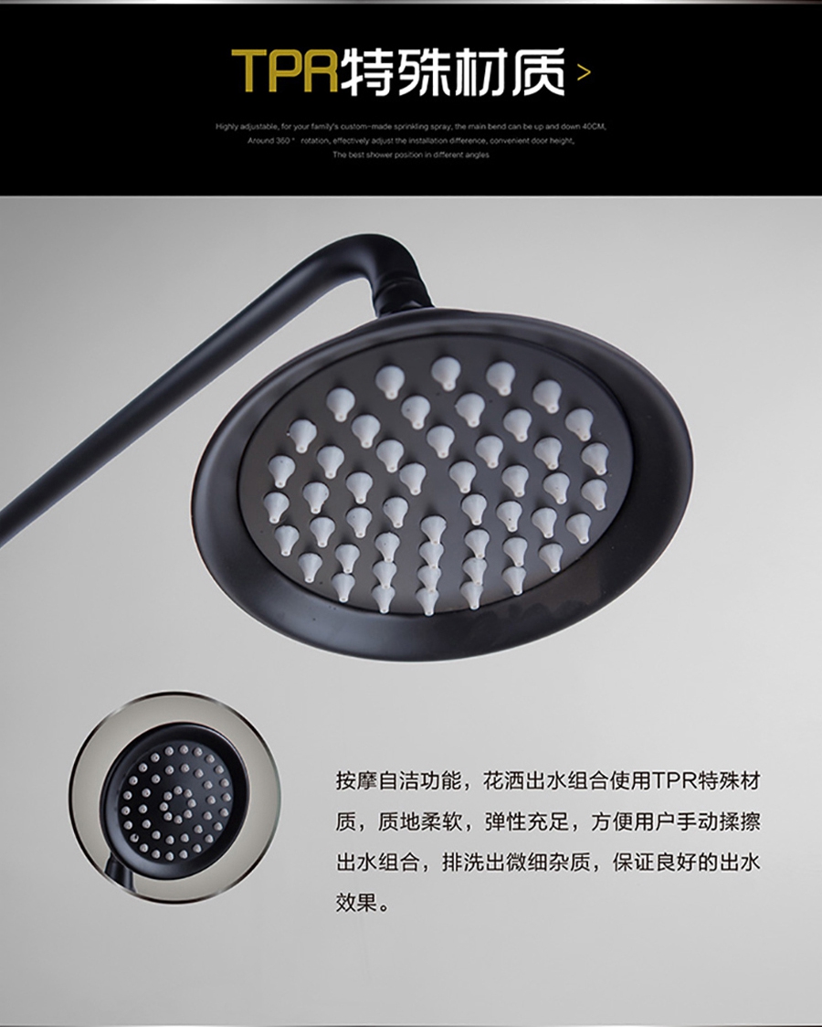 GOHGOH花灑，掛墻式增壓花灑