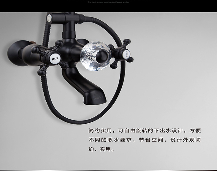 GOHGOH花灑，掛墻式增壓花灑